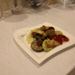 vegetables served on a plate